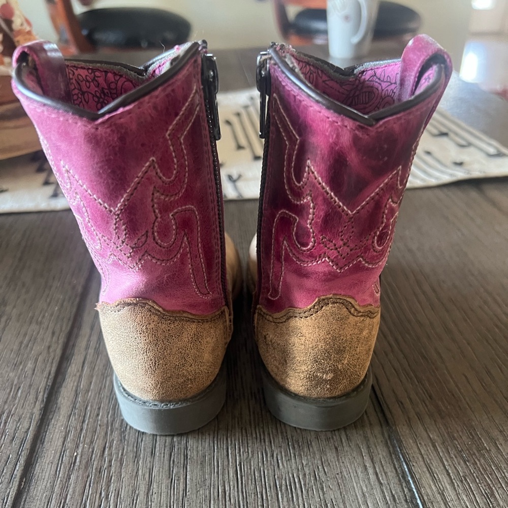 SHYANNE INFANT GIRLS' TOP WESTERN BOOTS - ROUND TOE - Picture 6 of 6